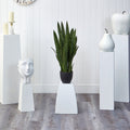 3’ Sansevieria Snake Artificial Plant w/35 Lvs Home Office Decor. Retail $126
